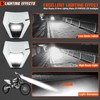 fewfuss Dirt Bike Led Headlight, Motorcycle Enduro Headlight Kit for
