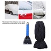 QANYEGN Waterproof Ice Scraper Mitt, 2 in 1 Design Snow