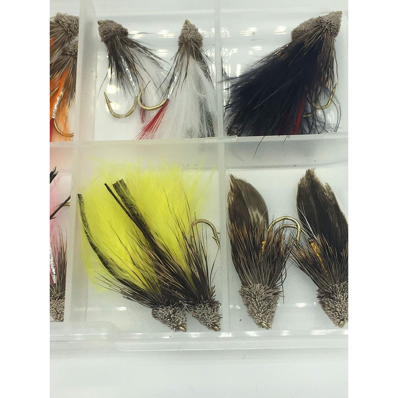 BestCity Fly Fishing Muddler Set, pack of 16 flies sizes