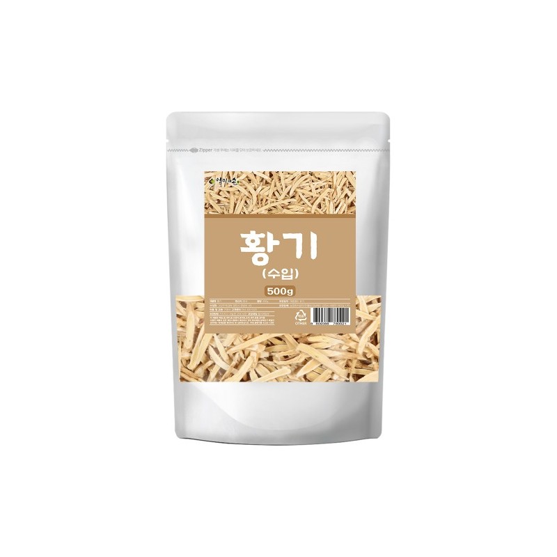Mom's son Imported Astragalus Slices 500g / 수입 황기 절편