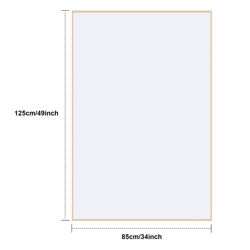 Syhood Vinyl Pool Patch 2.8 Ft X 4.1 Ft, White