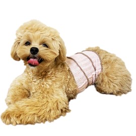 Panfree Pancia Ruffles, Large Size, Saxophone x Navy, For Pets, Abdominal Band, Dog Wear, Cold Protection, Silk, Dog Clothes, Large Dogs, Cats, Stretchable, Dog Clothes, Cute, Pet Clothes, Made in