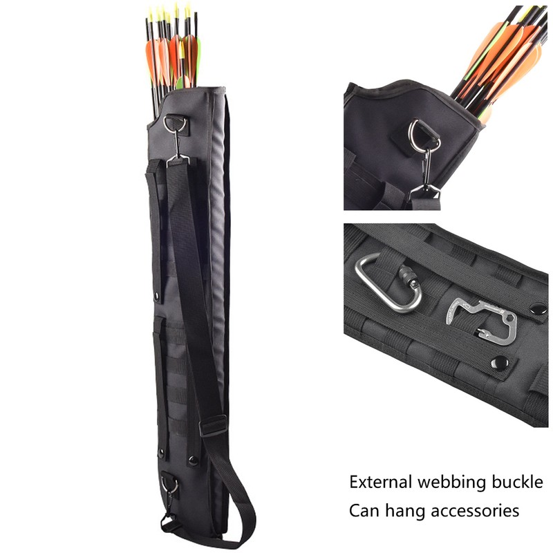 Arrow Quiver Portable Waterproof Arrow Pot Arrow Holder Bag for