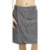 Arus Sauna Kilt for Men 100% Organic Cotton Terry Knee