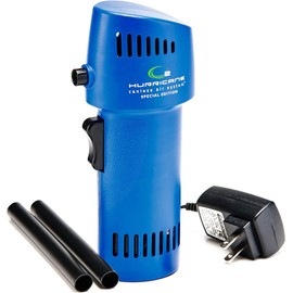 O2 Hurricane Compressed Air Duster – Powerful 200 MPH Cordless Compressed Air Cleaner, Rechargeable Mini Dust Fan Electric Blower for Computer, Keyboard, Electronics, Car Detailing Cleaning