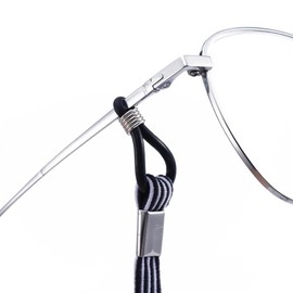 Gadpiparty Pack of 4 Elastic Glasses Straps Glasses Accessories Glasses Holder Around The Neck Glasses Straps Adjustable Lanyard Stretchy Band Running Swimming Goggles Fibre C126