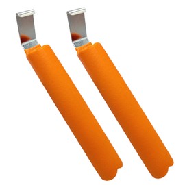 ZUIWAN 2Pcs Orange 7 Inch Vinyl Siding Removal Tool - Hardened, Quenched, Frosted Non-Slip Grip Handle with Good Hand Feel,Mainly Used for House Vinyl Siding Installation and Removal