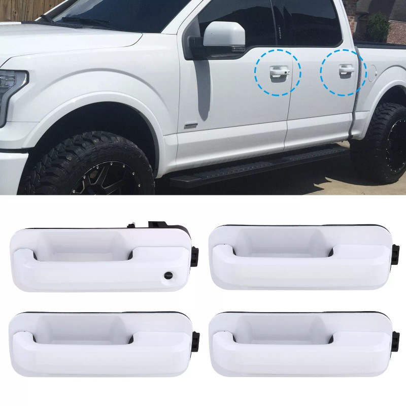 Liangren 4x Fit 15-20 Ford F-150 F150 Oxford White Door