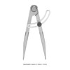 Wing Compass Caliper Leather Edge Spacing Taper Measuring Marking Divider