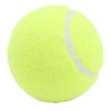 3Pcs Training Tennis Balls 2.6in Chemical Fiber Silicone Accurate Portable