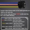 Hamolar 8 Pack 80/60 AMP Waterproof Car Relay and Harness
