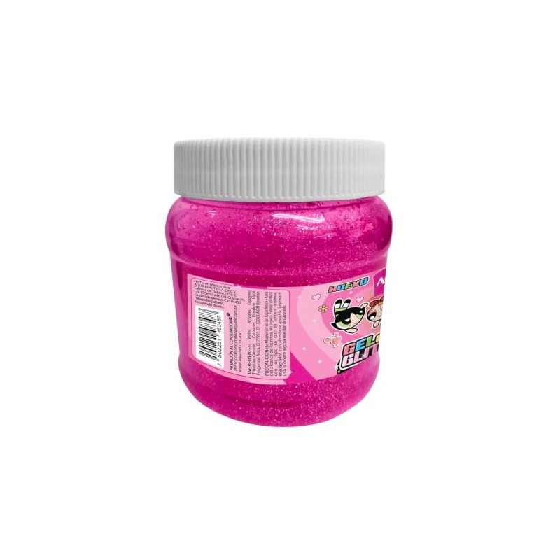 POWERPUFF GIRLS® BY AQUA NET® GEL CON GLITTER 250 G