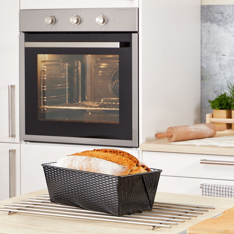 Grizzly Brotbackform, Kastenform 30 x 15 cm, sauerteigbeständig, antihaft, hoher