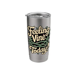 Carnivorous Plant Club Flytrap Collector Vine Style Stainless Steel Insulated Tumbler