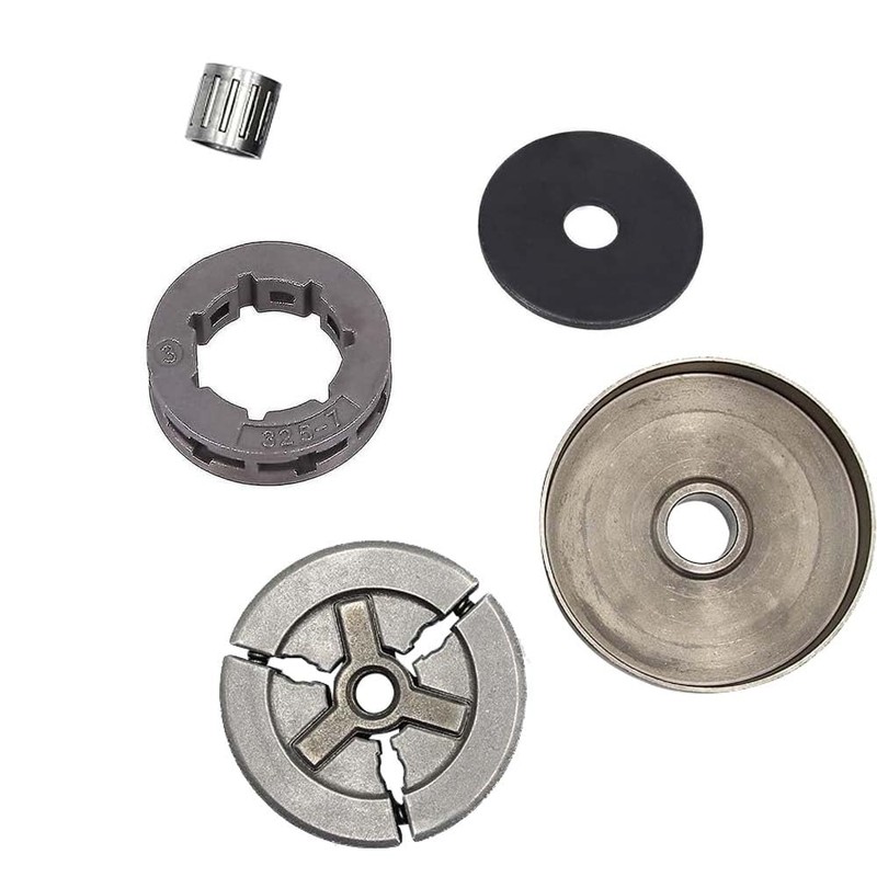 Clutch with sprocket bearing, suitable for chainsaw accessories 45cc 52cc