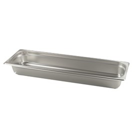 GN Gastronorm Container 2/4 65 mm Deep Stainless Steel