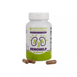 RENOHELP All-Natural All-in-1 KIDNEY Support Supplement for Healthy Kidneys 90ct