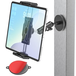 INSSKY Magnetic Holder Fit 6.1-15.6'' Tablets for Fridge Gym Metal Surface