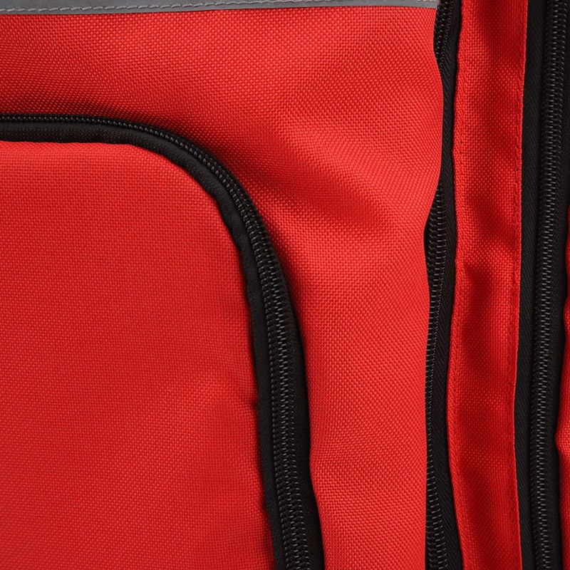 Red Firefighter Bag Large Capacity First Responder Bag Durable Emergency