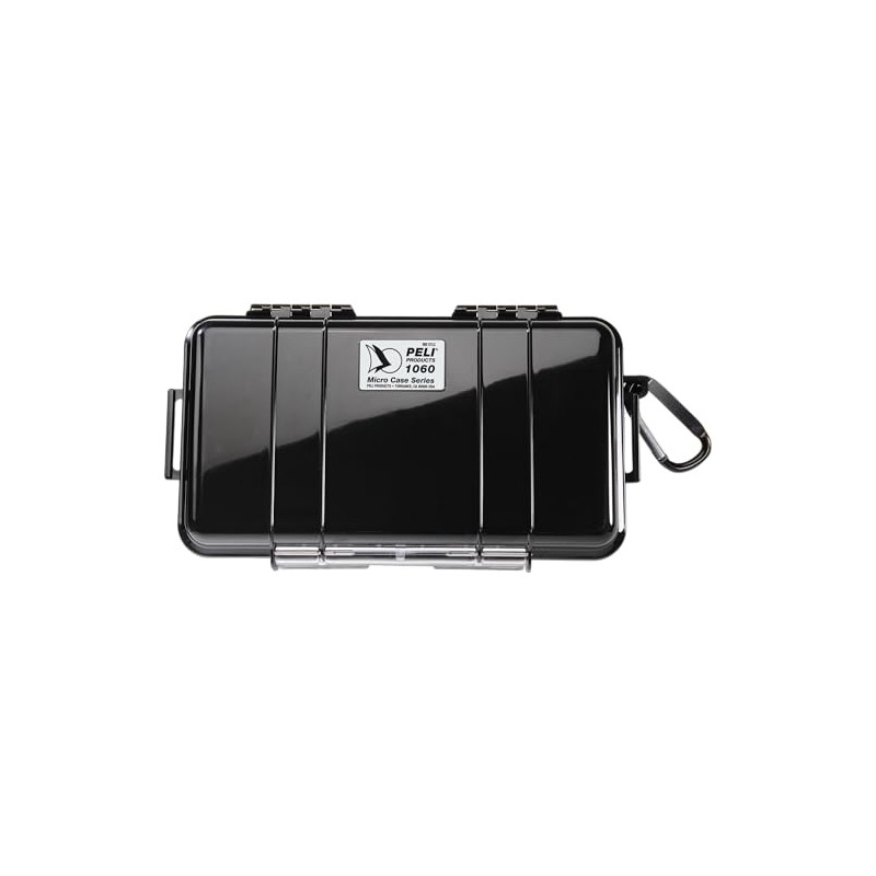 Peli 1060 Micro Case - Black with Black Liner
