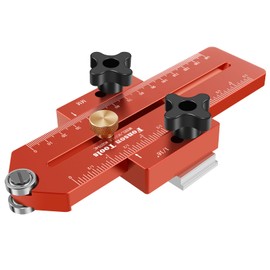 Abizarch Thin Rip Table Saw Jig Aluminum Alloy Table Saw Jig Guide Tool Adjustable Woodworking Band Saw Jig Safe Table Saw Fence Guide Table Saw Accessories for Table Saw Band Saw(GD704C)