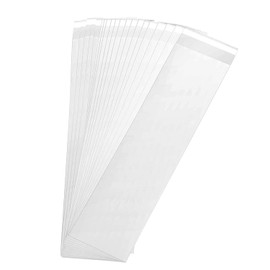 KoberrLi 3 x 11-inch Pretzel Rod Bags, 100Pcs Pretzels Individual Bags, Clear Cellophane Bags and Long Pretzels Sticks for Dipping Bags