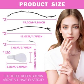 120pcs Face Lift tape Invisible,Facelift Tape, Instant Face Tape Strings for Lifting Sagging Skin,Faces Tapes Lifting Invisible for Eyes and Brows,Face and Neck Cosmetic Tapes for Makeup (White)