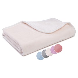 liebling Cuddly Blanket Kids Cashmere Feeling Children's Blanket 100 x 150 cm Wool White Premium Sofa Blanket Thick Warm Blanket 500 g/m²