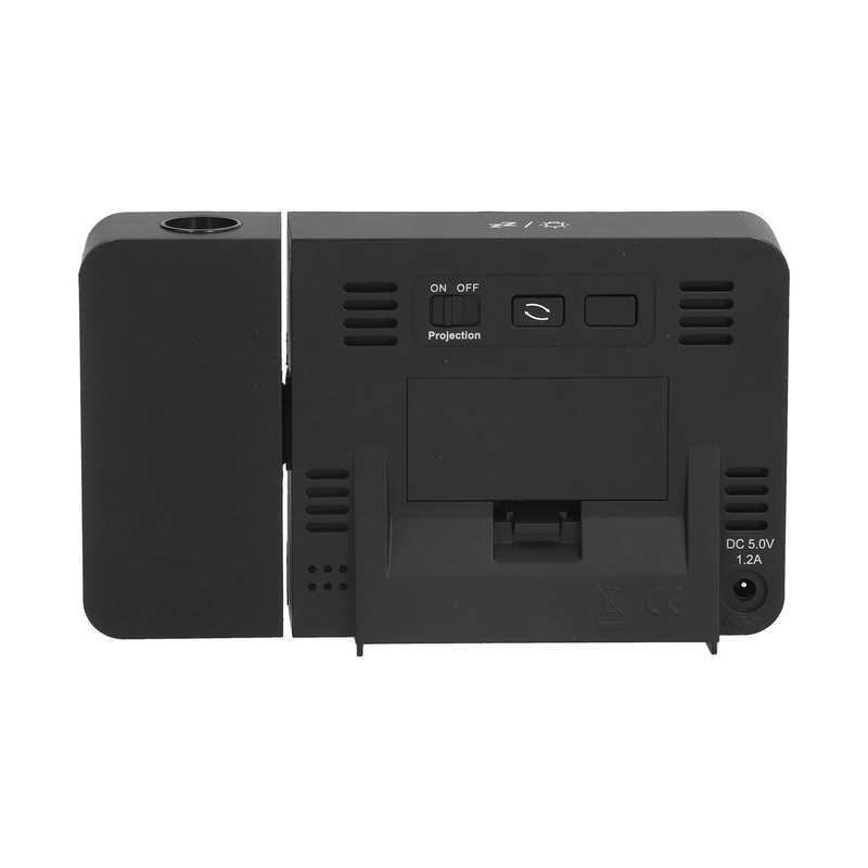 180° Rotation Projection Alarm Clock USB Powered LED Digital Clock