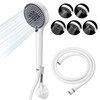 Lonian 5 Spray Mode High Pressure Handheld Shower Head Set,