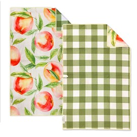 crae. Reversible Microfiber Towel - Ultra Absorbent, Quick-Drying Hand Towels - Modern Design, Scratch-Free, Lint-Free for Kitchen, Bathroom, Car Cleaning - 19x29 Inches, Set of 1