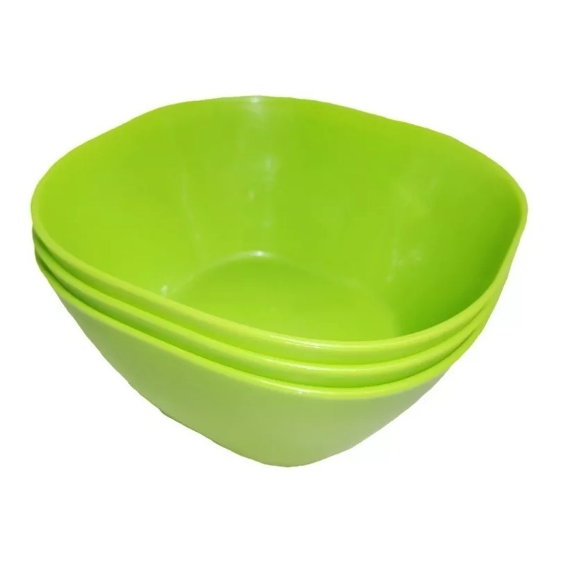 Boris 50 Tazones De Colores Bowl De Plastico 445ml