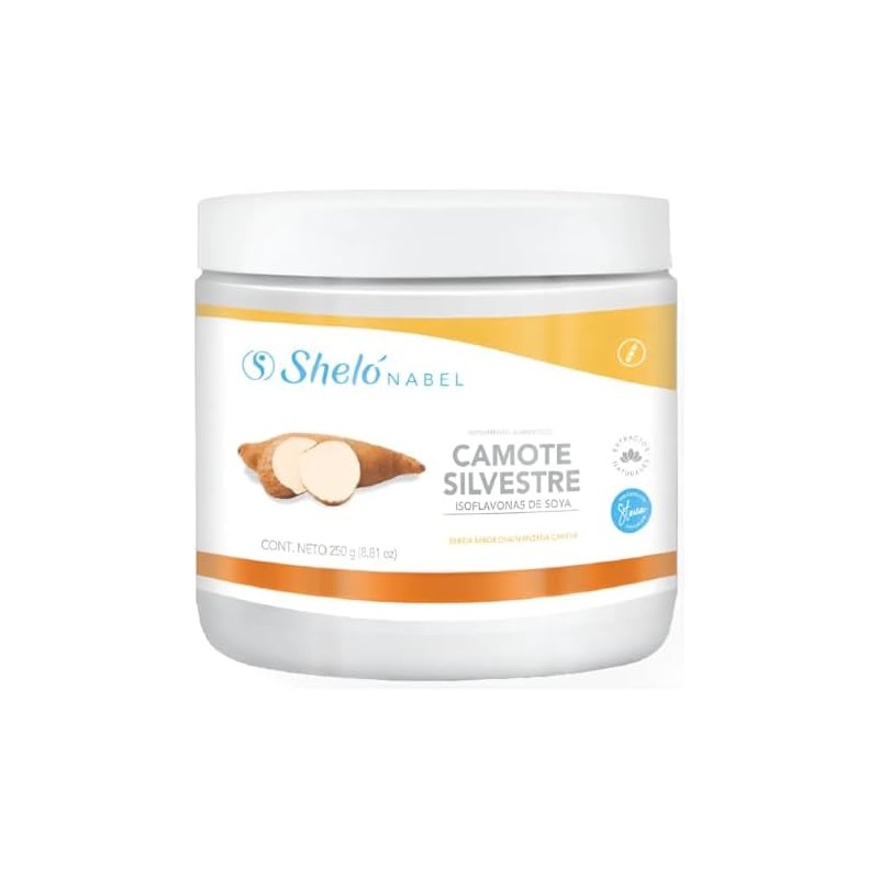 Camote Silvestre Polvo, Isoflavonas de Soya Shelo Nabel S408