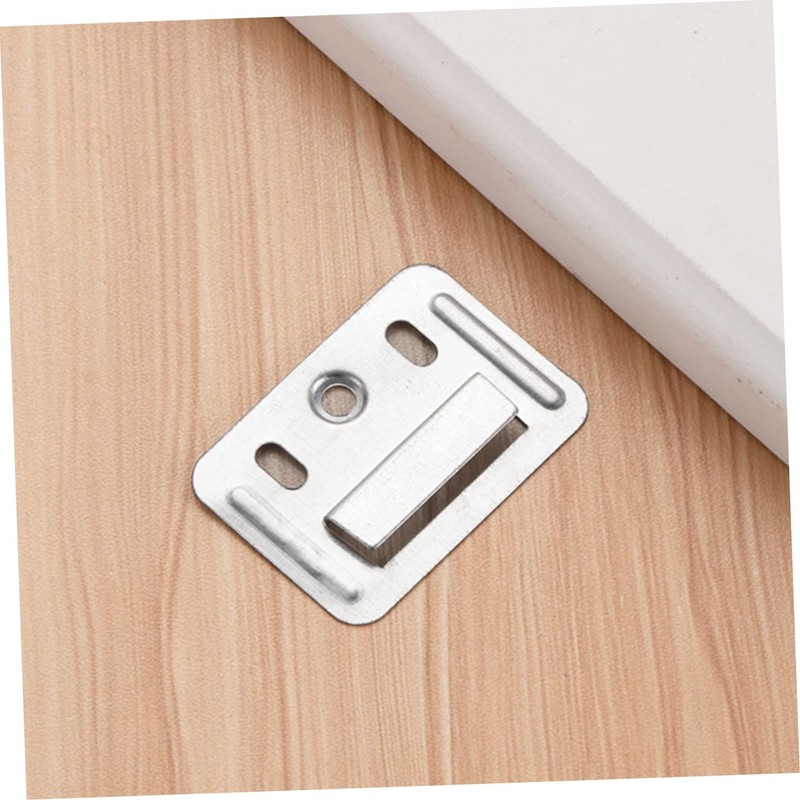 Gadpiparty Wpc Wall Panel Buckle 100pcs Stainless Steel Wall Panel