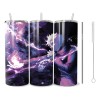 Termo Jujutsu Kaisen Satoru Acero Inoxidable 600ml Negro