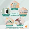Newhai Handheld Portable Pasta Maker 5-in-1 Cordless Pasta Machine with
