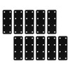 Flat Brackets for Wood, L Brackets Metal Flat Plates: Flat