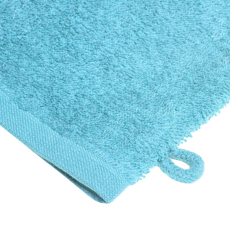 NatureMark Terry Cloth Wash Mitts, Pack of 10, Cotton, 15