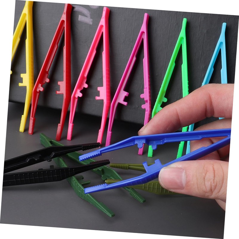BIUDECO 30pcs Brow Trimming Tweezers Lightweight Eyebrow Tweezers for Makeup