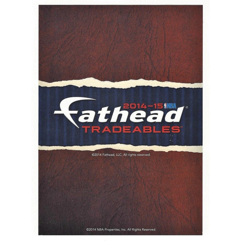 Fathead BRADLEY BEAL FATHEAD TRADEABLES WASHINGTON WIZARDS GATORS DECAL 2014-15