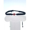 Evil Eye Macrame Black Cord Bracelet Bad Energy Protect Round