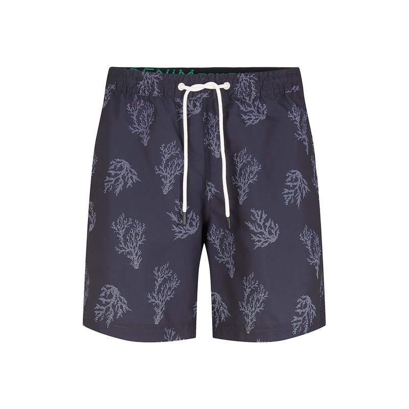 TOM TAILOR Denim Men's Swim Shorts with Pattern, 31428 -