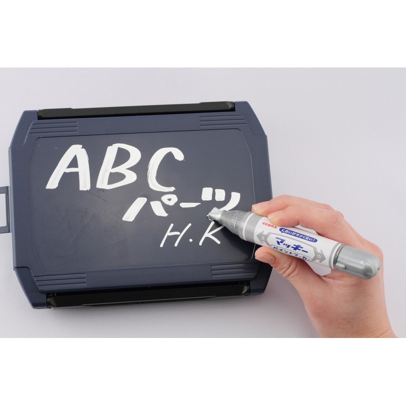 ゼブラ マッキー ペイントマーカー 白 5本 B-YYT20-W