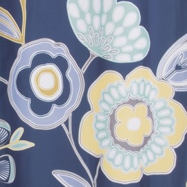 InterDesign Shower Curtain, 72.1 inches (183 x 183 cm)