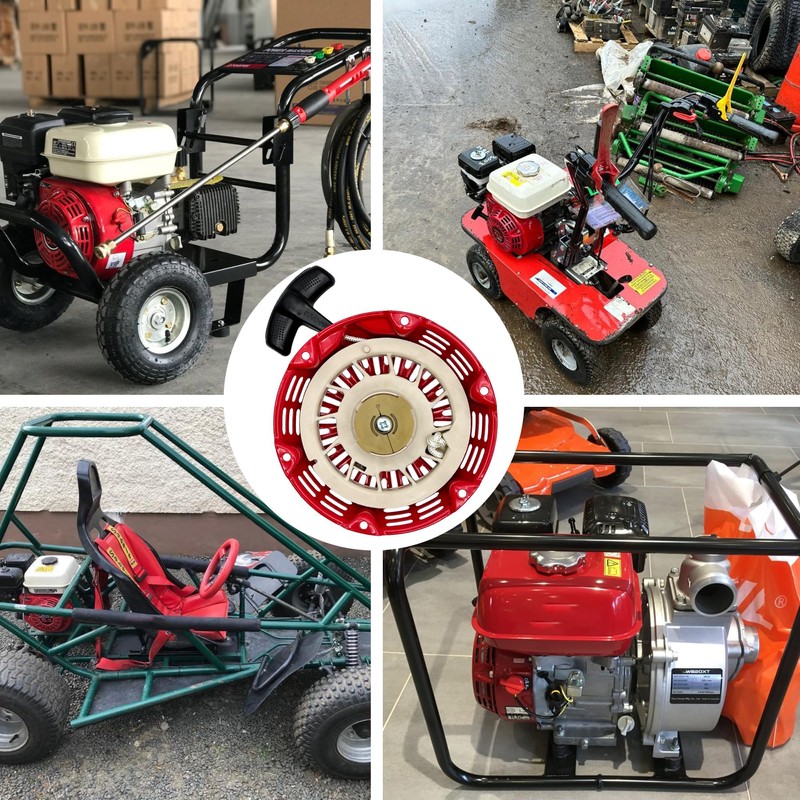 YGQ Recoil Starter Pull Start Assembly with Pull Rope Cord