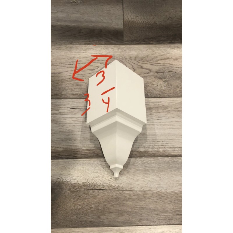 Crown Molding Corners 6 piece set 5 inside/1 outside for