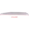 MOMOJIA 2pcs S1122C Stainless Steel Reciprocating Saw Blade for Cutting