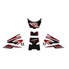 Tankpad Knee-Pad Set 3D Carbon Look Compatible with KTM 1390
