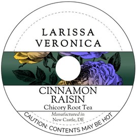Cinnamon Raisin Chicory Root Tea (Single Serve K-Cup Pods) (12 pods, ZIN: 577908) - 3 Pack