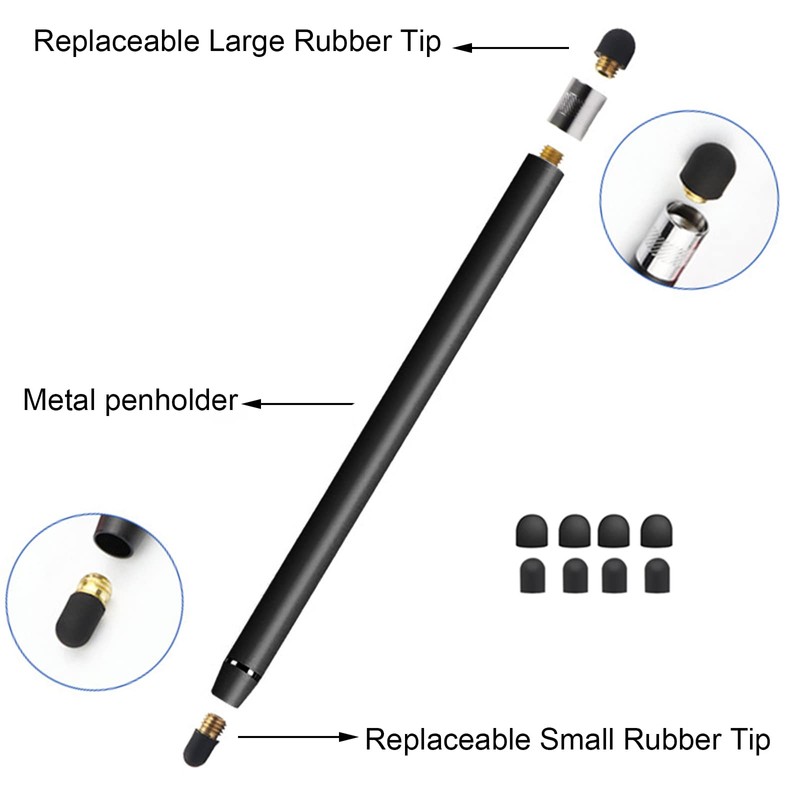 Lamkrtlp Stylus Pens for Touch Screens, 2 Pack Touchscreen Pen